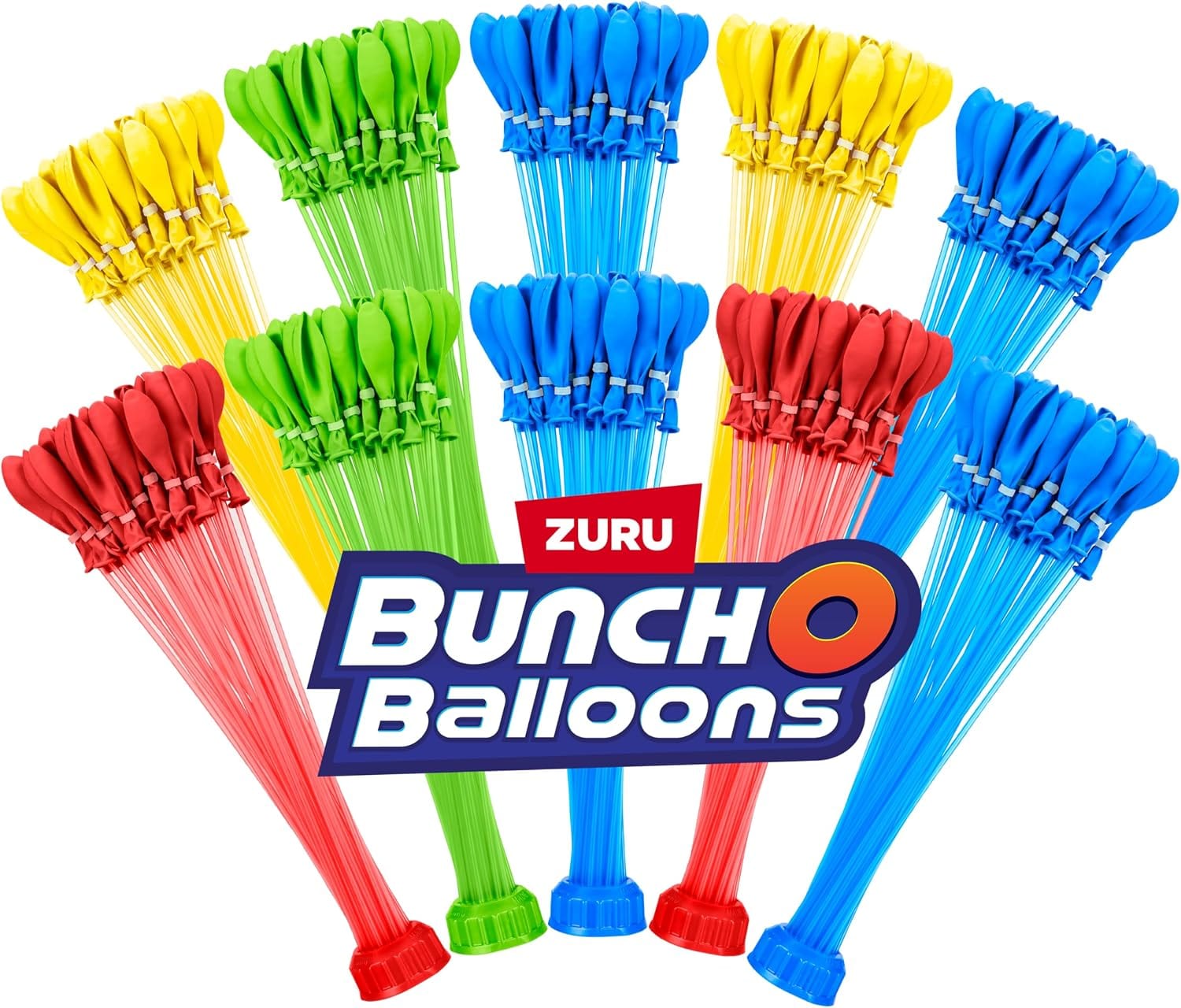 ESYWIND Quick Fill Water Balloons 500-Pack – Self-Sealing Rapid Fill Bunch for Summer Fun